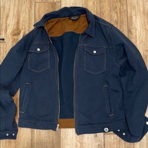 American Giant Fleece Trucker Jacket Men’s size L